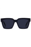 Le Specs Weekend Riot Lunettes de soleil surdimensionnées, Noir, taille unique