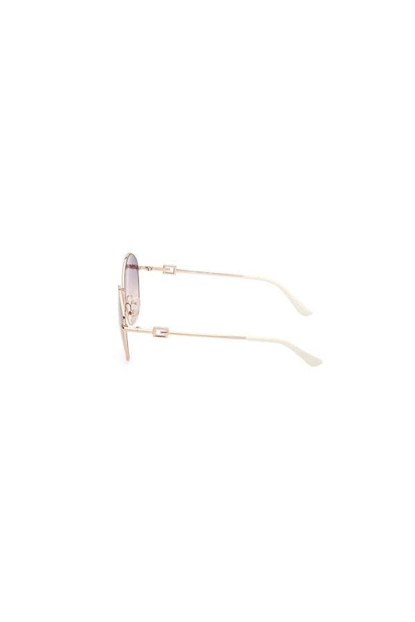 Guess Gu7907 Lunettes de Soleil Femme, Or Rose Brillant Rose , Taille Unique