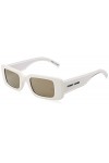 Tommy Jeans Tj 0056/s Sunglasses, VK6/UE White, Taille Unique Unisex