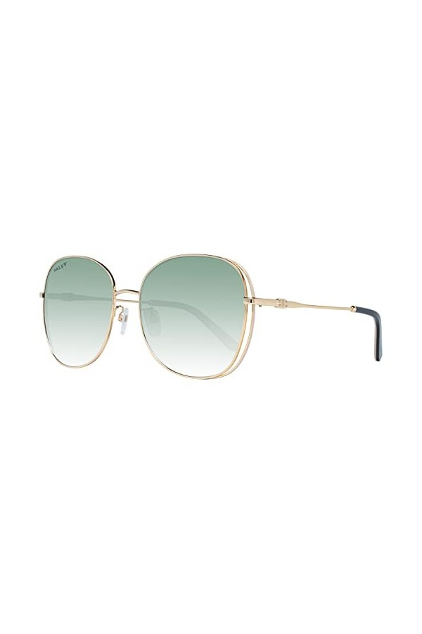 BALLY Lunettes de soleil Femme BY0051-K GOLD