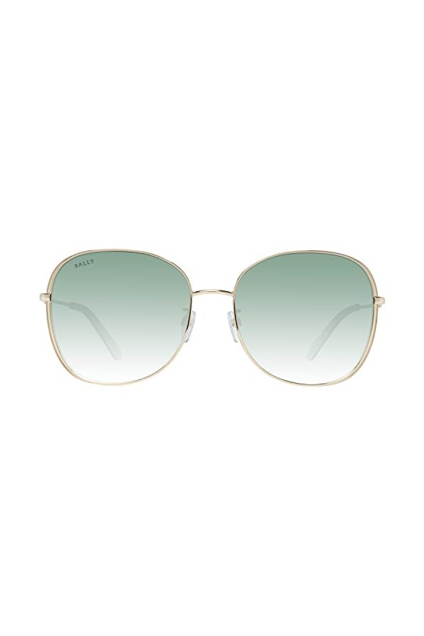 BALLY Lunettes de soleil Femme BY0051-K GOLD