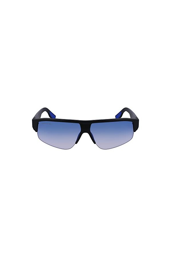 LACOSTE L6003S Lunettes de Soleil, Matte Black, Taille Unique Homme