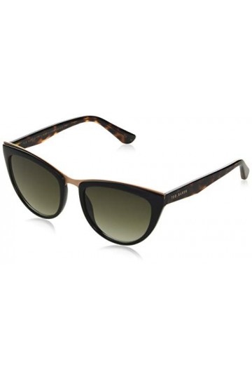 Ted Baker Petrine Lunettes de Soleil, Noir, 55/19-145 Femme
