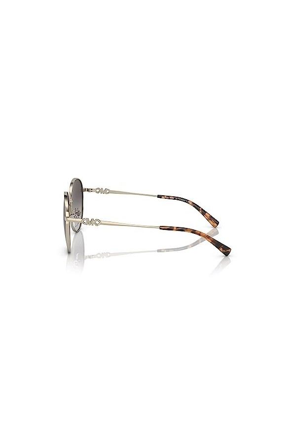 Michael Kors Lunettes de Soleil, Or Clair/Dégradé Gris Foncé, 223 Unisex