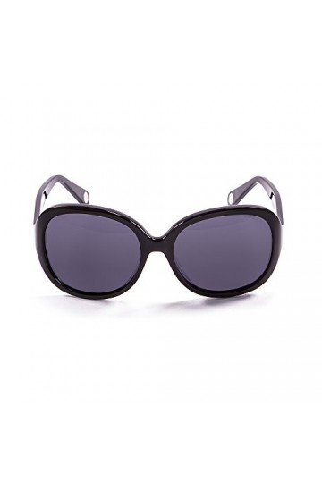 Ocean Sunglasses - Elisa - lunettes de soleil polarisées - Monture : Noir Laqué - Verres : Revo Bleu 15300.1 