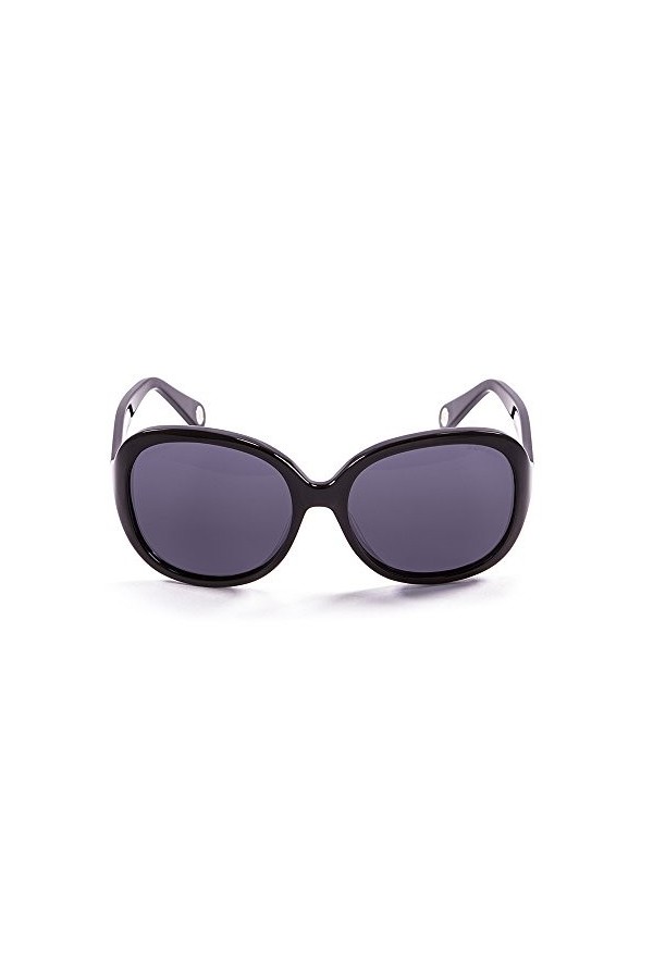 Ocean Sunglasses - Elisa - lunettes de soleil polarisées - Monture : Noir Laqué - Verres : Revo Bleu 15300.1 