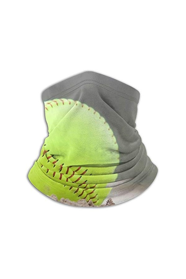 Sng9o Cagoule multifonction en polaire pour extérieur Jaune