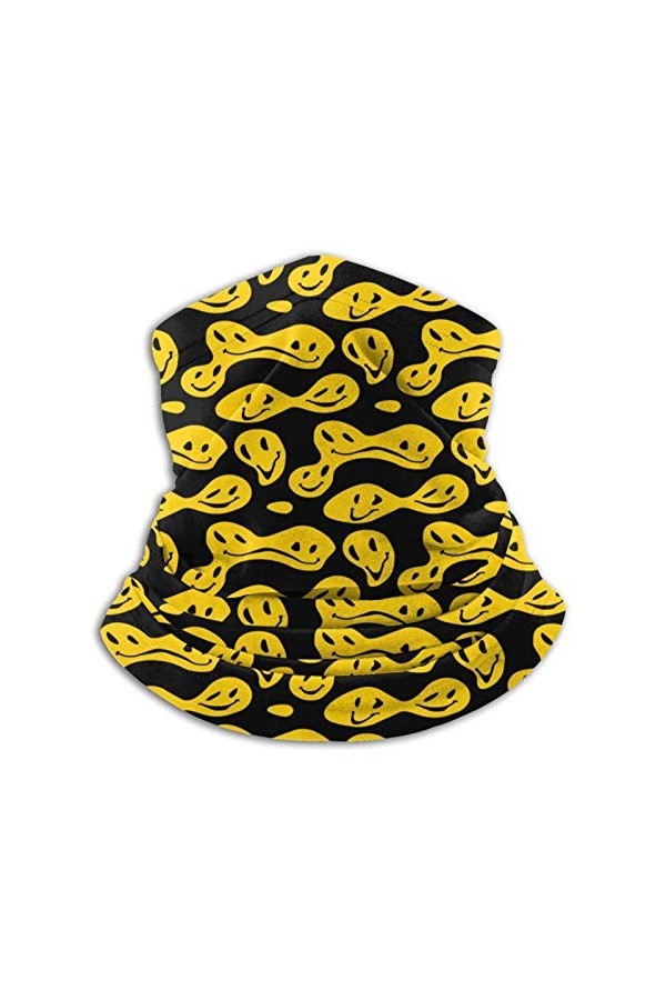 Sng9o Cagoule multifonction en polaire pour extérieur Jaune