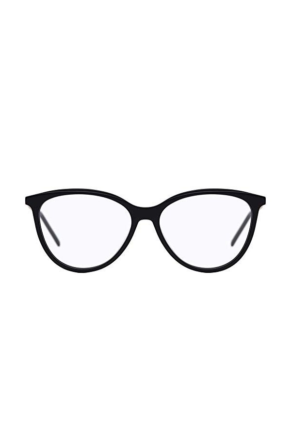 HUGO HG 1107 Lunettes de Soleil, Noir, 53 Femme