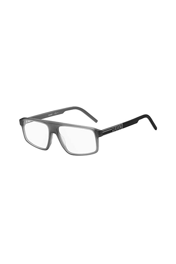 Hugo Boss HG 1190 Sunglasses, FRE/14 Matt Grey, 56 Unisex