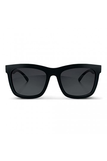 MessyWeekend Lunettes de Soleil pour Hommes & Femmes avec Monture Ronde Légère à Injection TR90 - Verres avec Protection Inté