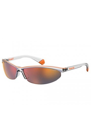Polaroid PLD 6100/s Sunglasses, M9L/OZ Grey Orange, 44 Unisex