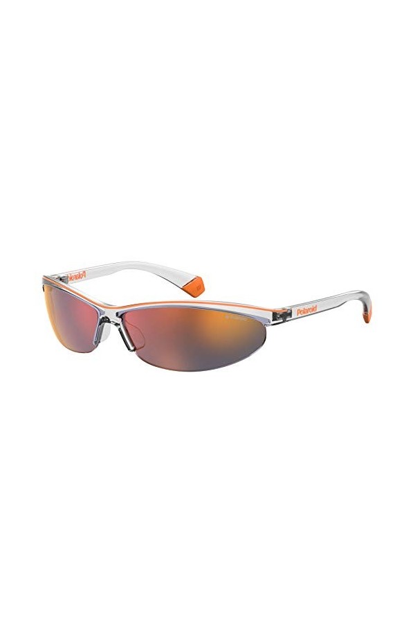 Polaroid PLD 6100/s Sunglasses, M9L/OZ Grey Orange, 44 Unisex