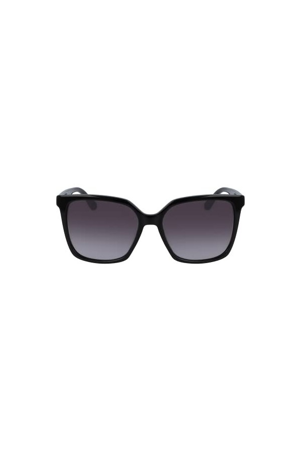 Karl Lagerfeld KL6014S 43867 001 black sole Mens Acetate, Standard, 55 KL6014S 43867 Sunglasses, 55 Unisex