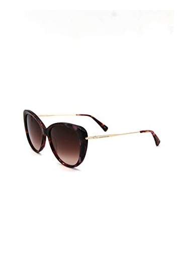 LONGCHAMP LO674S, Lunettes de soleil Femme, FUXIA HAVANA, 56