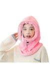 ITODA Unisexe Hiver Cagoule Cyclisme Polaire Chapeau Multifonction Masque de Ski Camping Randonnée Moto Sports en Plein Air E