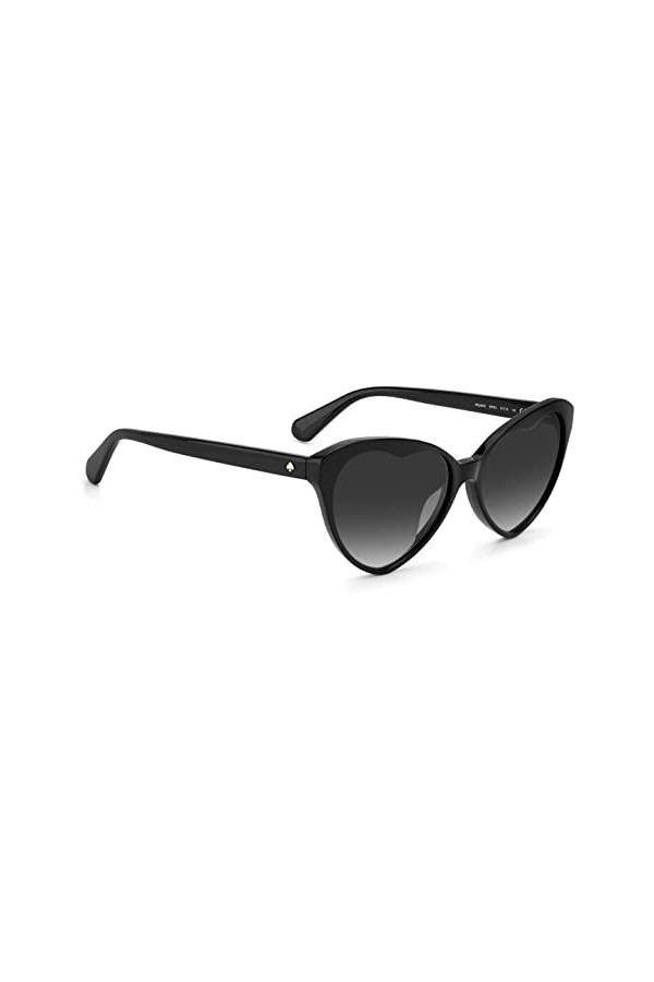 KATE SPADE Velma/S Lunettes de Soleil, Noir/Gris Sombreado, 57 Femme