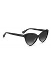 KATE SPADE Velma/S Lunettes de Soleil, Noir/Gris Sombreado, 57 Femme