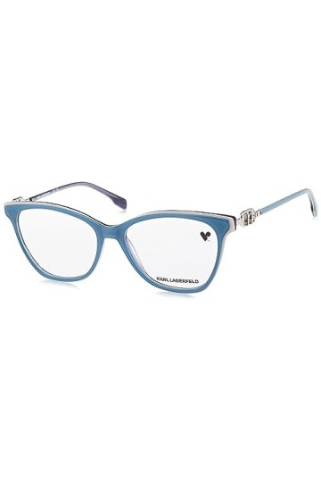 Karl Lagerfeld KL6092 KL6092 458 azure white vista Mens Acetate, Standard, 54 KL6092 Sunglasses, 54 Unisex