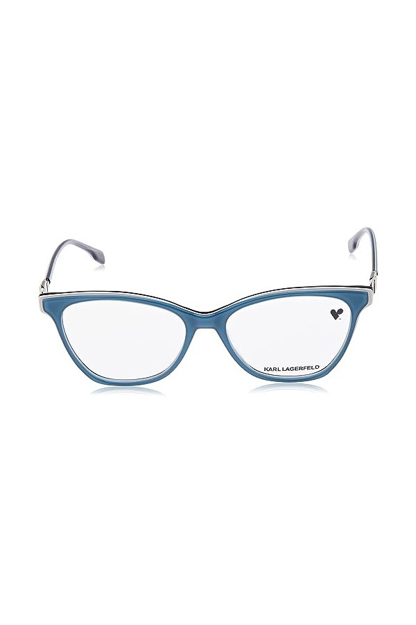 Karl Lagerfeld KL6092 KL6092 458 azure white vista Mens Acetate, Standard, 54 KL6092 Sunglasses, 54 Unisex