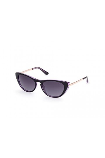 Guess Gu7782 Lunettes de Soleil, Noir/Autre, 55 Femme