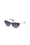 Guess Gu7782 Lunettes de Soleil, Noir/Autre, 55 Femme