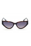 Guess GU7819 Lunettes de Soleil, Dark Havana, 56/18/140 Femme