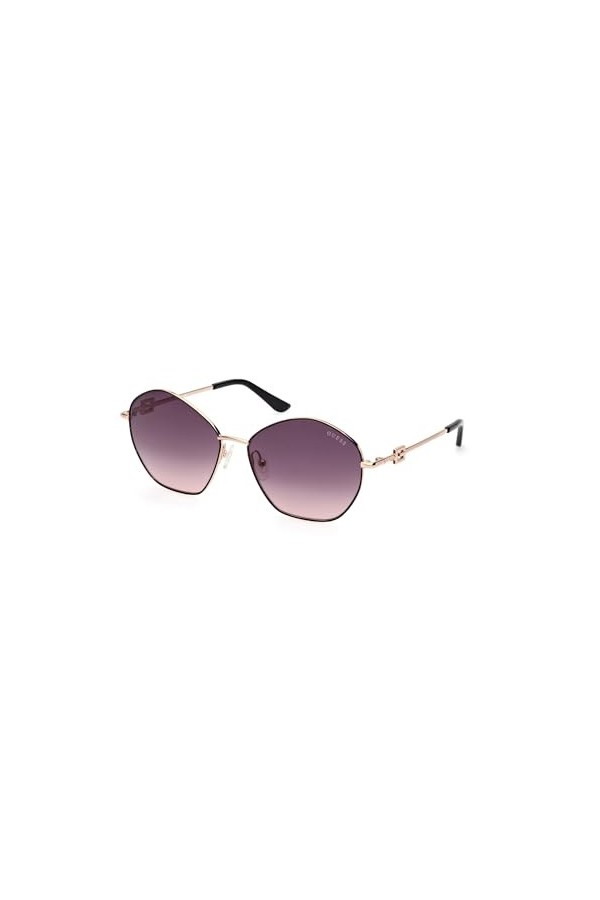 Guess Gu7907 Lunettes de Soleil Femme, Multicolore-Noir, Taille Unique