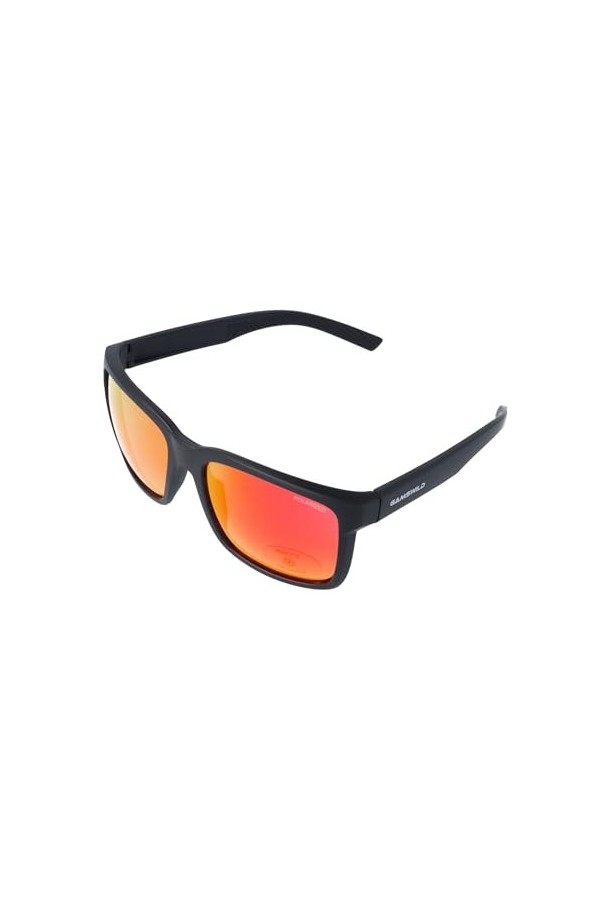 Gamswild WM7432 Lunettes de soleil style game mode lunettes femmes lunettes hommes femmes | violet | gris | vert |, rouge