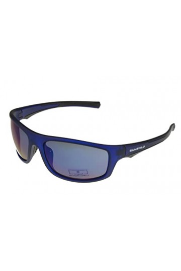 Gamswild WS2238 Lunettes de soleil de sport Lunettes de ski Lunettes de vélo unisexe pour homme et femme | Gris | Bleu | Bleu