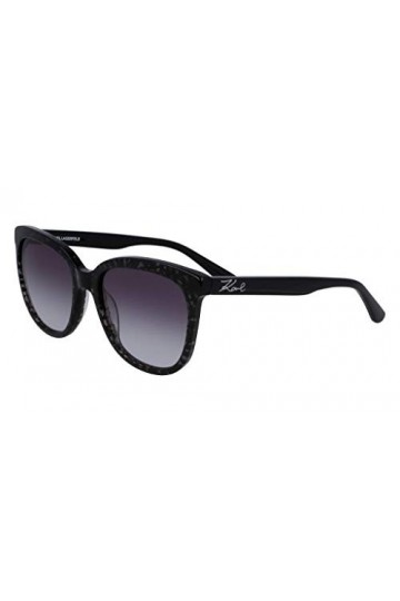 KARL LAGERFELD KL968S Acetate Lunettes de soleil noir unisexe adulte, multicolore, standard