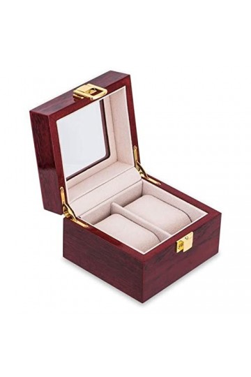 Bijoux de Montres à Bijoux for Hommes et Femmes Couverture en Verre de Style Bijoux de Rangement de Bijoux Multi-employés ada