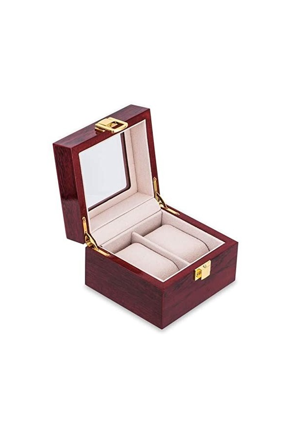 Bijoux de Montres à Bijoux for Hommes et Femmes Couverture en Verre de Style Bijoux de Rangement de Bijoux Multi-employés ada