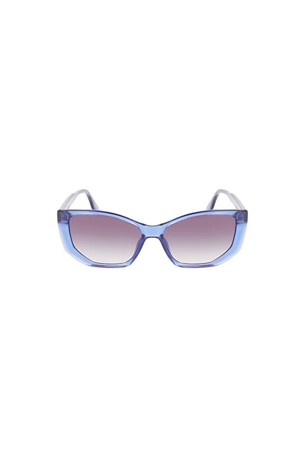 KARL LAGERFELD KL6071S Sunglasses, 450 Azure, Taille Unique Unisex