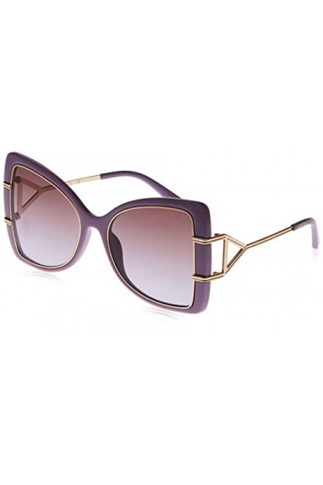 GUESS Femme Lunettes de Soleil, Lilas, 58mm