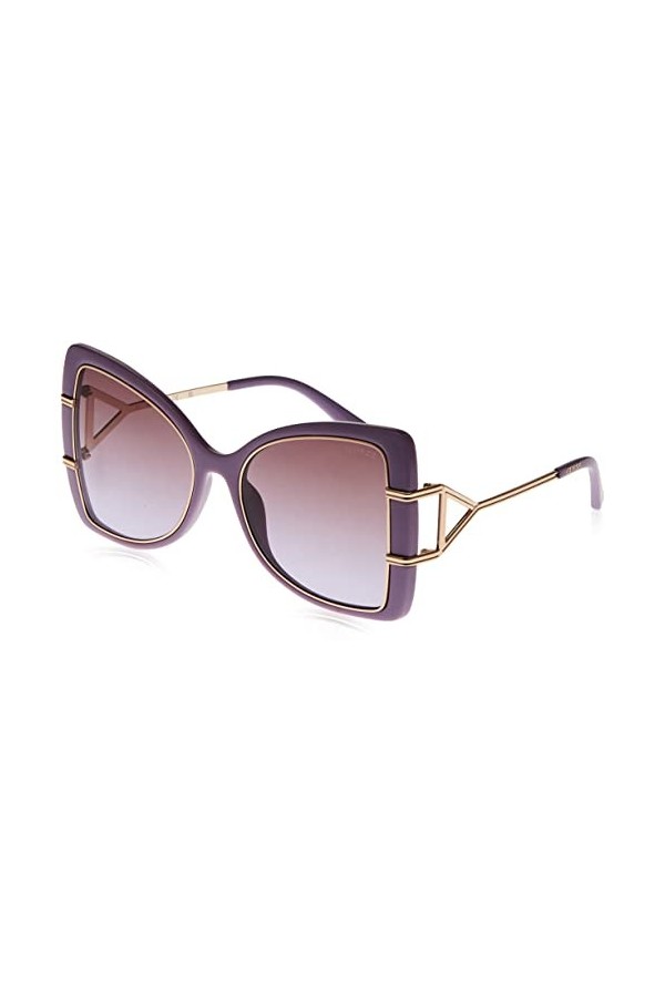 GUESS Femme Lunettes de Soleil, Lilas, 58mm