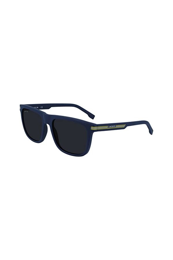 Lacoste L959S Sunglasses, 401 Matte Blue, 57 Unisex