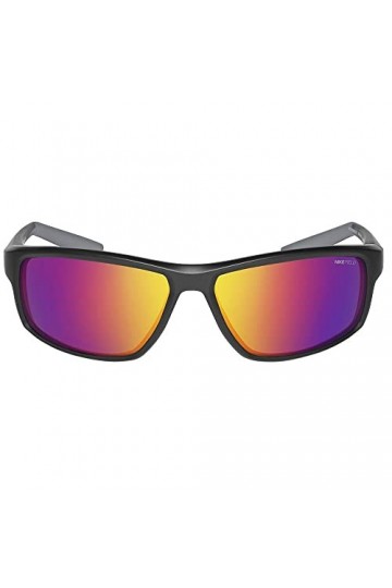 NIKE NIKE RABID 22 E DV2152, Lunettes de soleil Mixte, MATTE BLACK/FIELD TINT, 62