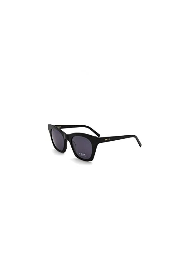DKNY Dk541s Lunettes de Soleil, Cristal/Noir, 51 Femme