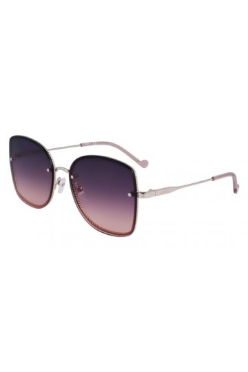Liu Jo Lj151s Lunettes de Soleil, Gold Medium, 60 Femme