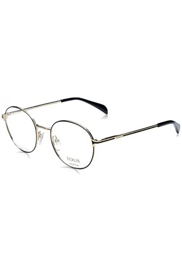 TOUS VTO448L Lunettes de Soleil, SH.Rose Gold W/Black Parts, 49 Femme