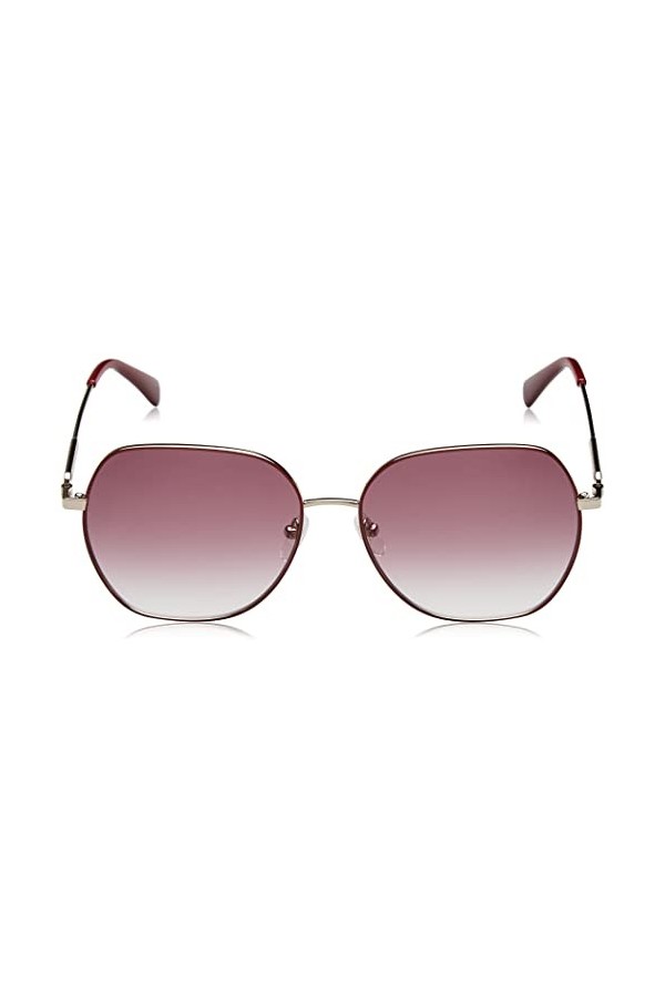LONGCHAMP LO151S, Lunettes de soleil Femme, BURGUNDY, 60