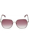 LONGCHAMP LO151S, Lunettes de soleil Femme, BURGUNDY, 60