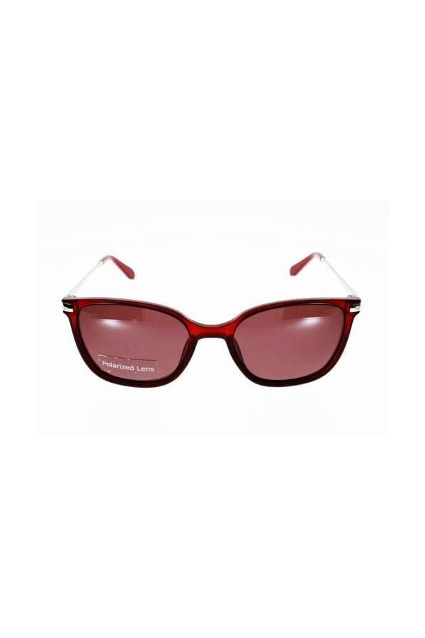 BANANA MOON - Lunettes de soleil femme BM155P/2 bordeaux argent