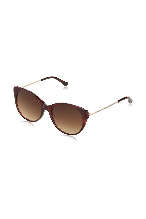 Ted Baker Keyla Lunettes de Soleil, Burgundy, 55/18-140 Femme