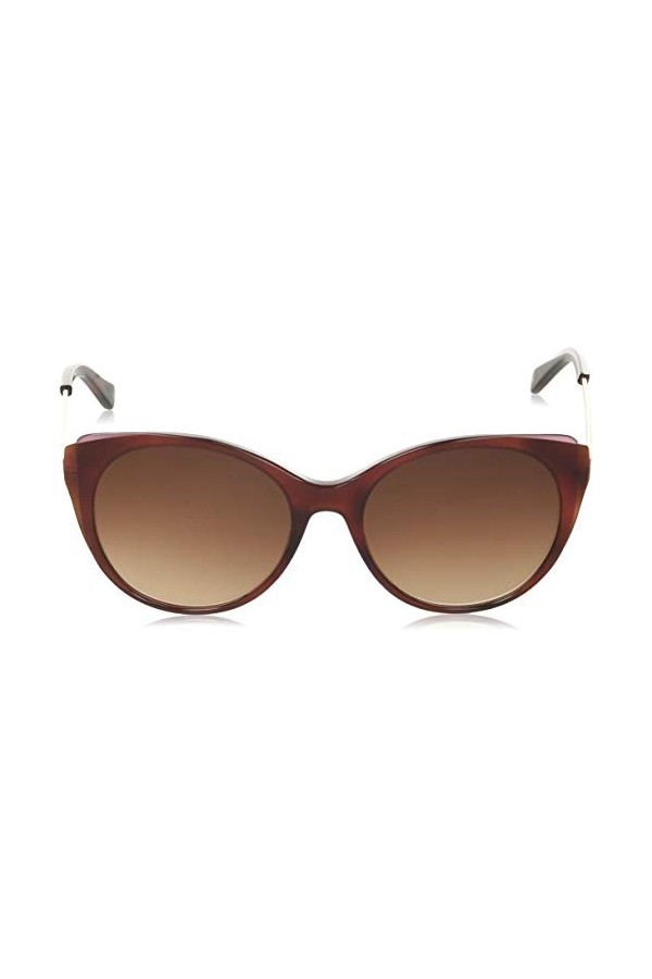 Ted Baker Keyla Lunettes de Soleil, Burgundy, 55/18-140 Femme