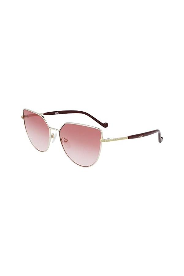 Liu Jo LJ143S 46601 Sunglasses, 710 Golden Amber, 58 Unisex