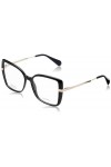 MAX &CO MO5078 Lunettes de Soleil, Noir Brillant, 54/15/140 Femme