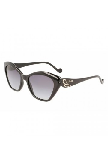 Liu Jo Lj756s Lunettes de Soleil, Noir, 53 Femme
