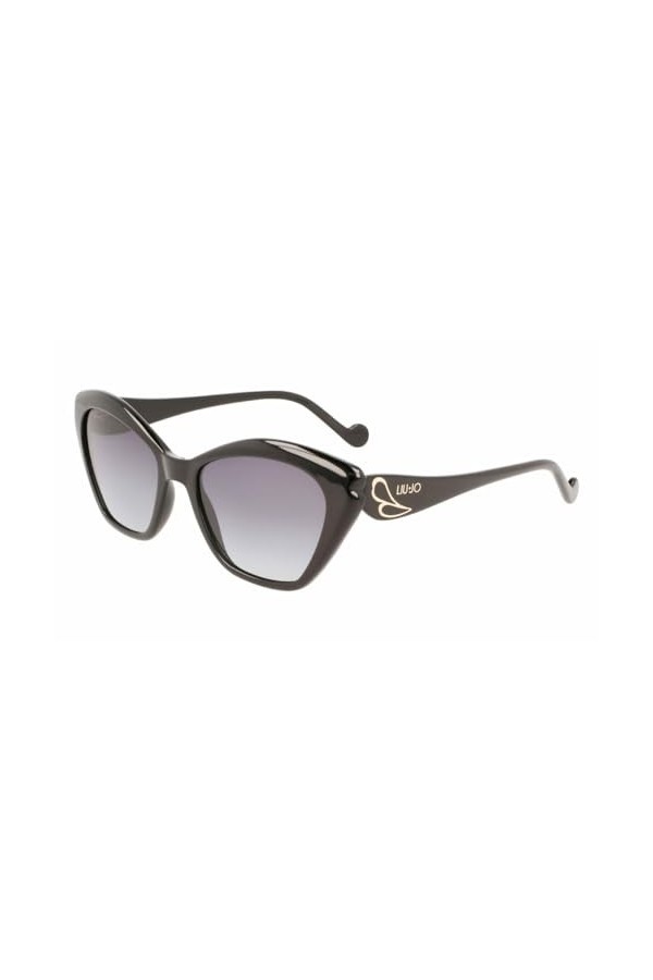 Liu Jo Lj756s Lunettes de Soleil, Noir, 53 Femme